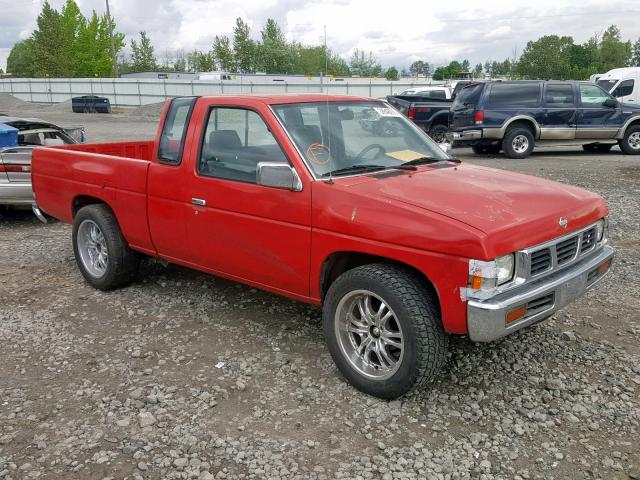 1N6SD16S1SC433286 - 1995 NISSAN TRUCK KING RED photo 1