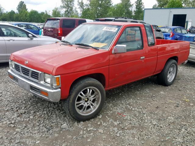 1N6SD16S1SC433286 - 1995 NISSAN TRUCK KING RED photo 2