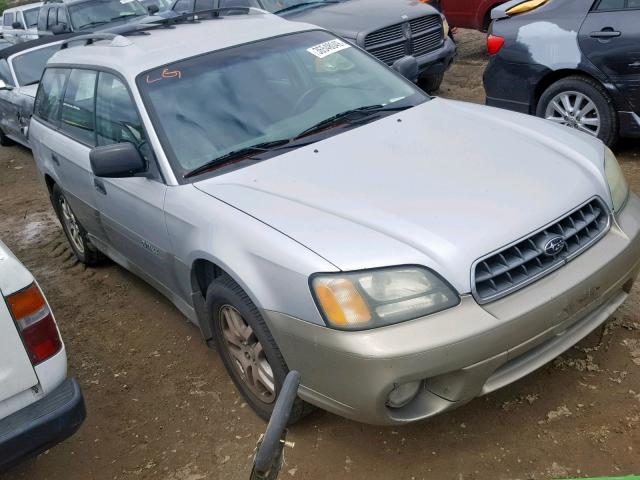 4S3BH675247610260 - 2004 SUBARU LEGACY OUT SILVER photo 1