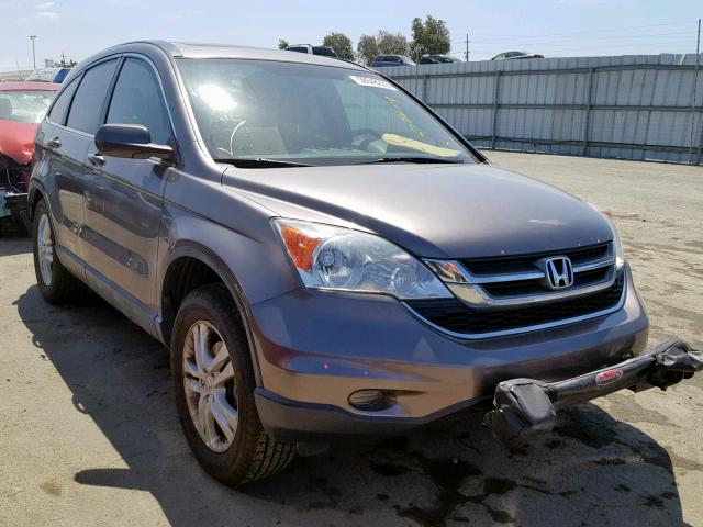 5J6RE3H78BL046764 - 2011 HONDA CR-V EXL BROWN photo 1