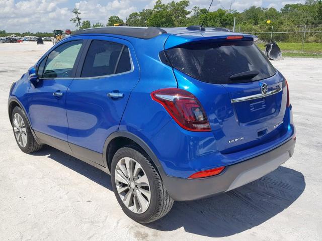 KL4CJASB3HB042042 - 2017 BUICK ENCORE PRE BLUE photo 3