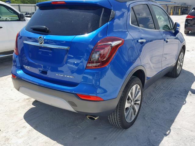 KL4CJASB3HB042042 - 2017 BUICK ENCORE PRE BLUE photo 4