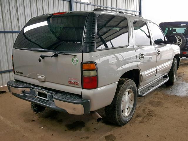 1GKEK13ZX4J216796 - 2004 GMC YUKON GOLD photo 4