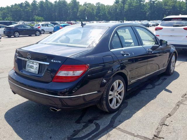 WDDGF8BB4BR186429 - 2011 MERCEDES-BENZ C 300 4MATIC  photo 4