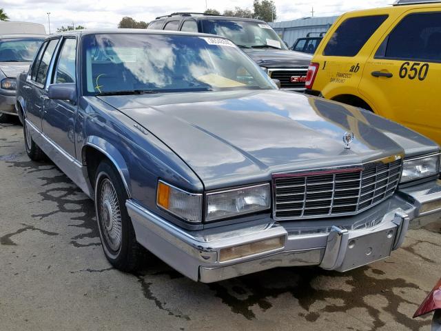 1G6CD53B7P4222584 - 1993 CADILLAC DEVILLE SILVER photo 1