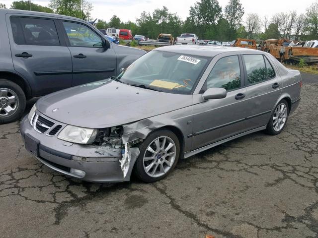 YS3EH45G023047566 - 2002 SAAB 9-5 AERO SILVER photo 2