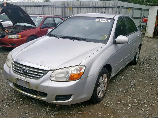 KNAFE121885522491 - 2008 KIA SPECTRA EX SILVER photo 2