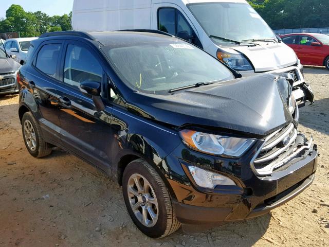 MAJ3P1TE0JC235607 - 2018 FORD ECOSPORT S BLACK photo 1