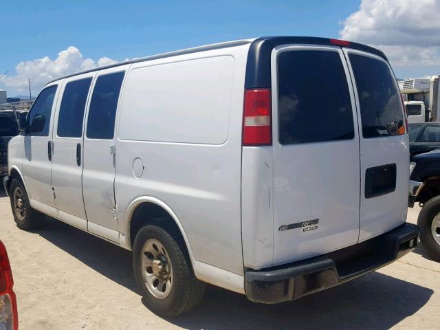 1GCSGAFXXB1132355 - 2011 CHEVROLET EXPRESS G1 WHITE photo 3