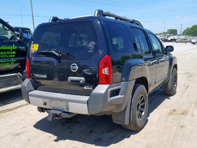 5N1AN0NWXAC514100 - 2010 NISSAN XTERRA OFF BLACK photo 4