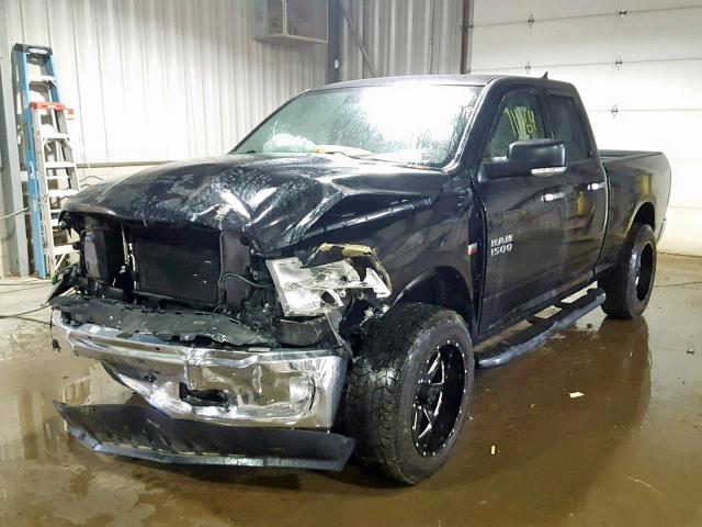 1C6RR7GT9DS670315 - 2013 RAM 1500 SLT BLACK photo 2