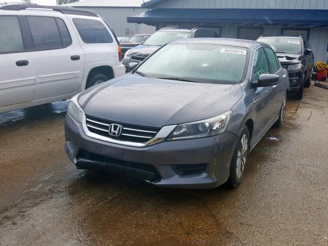 1HGCR2E32DA234448 - 2013 HONDA ACCORD LX GRAY photo 2