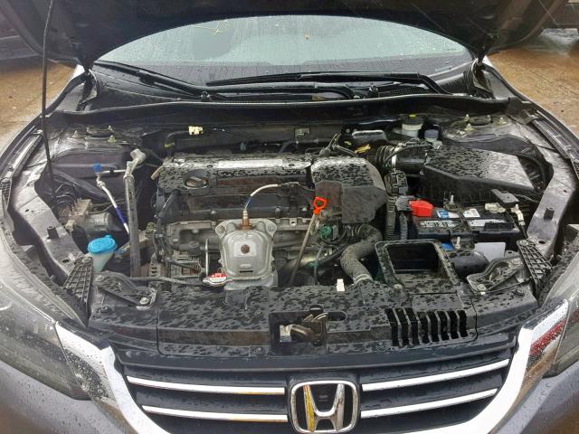 1HGCR2E32DA234448 - 2013 HONDA ACCORD LX GRAY photo 7