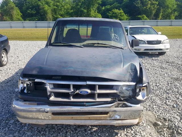 1FTCR10A9PUA08151 - 1993 FORD RANGER GRAY photo 9