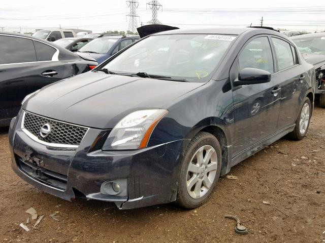 3N1AB6AP5AL695449 - 2010 NISSAN SENTRA 2.0 BLACK photo 2