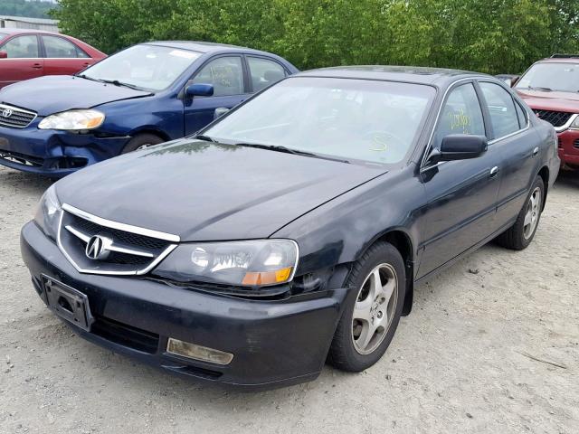 19UUA56772A006909 - 2002 ACURA 3.2TL BLACK photo 2