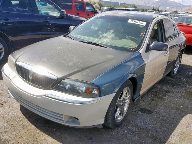 1LNHM86S15Y650524 - 2005 LINCOLN LS BROWN photo 2