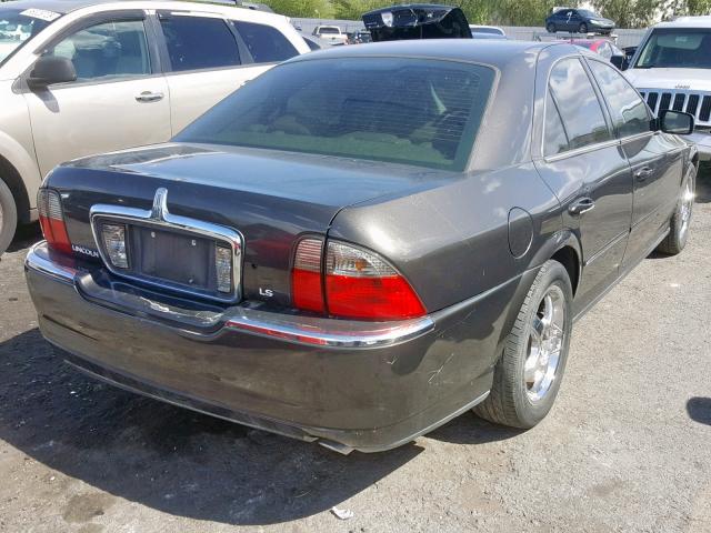 1LNHM86S15Y650524 - 2005 LINCOLN LS BROWN photo 4