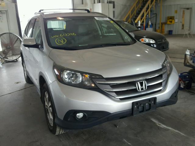 2HKRM4H76CH612246 - 2012 HONDA CR-V EXL SILVER photo 1