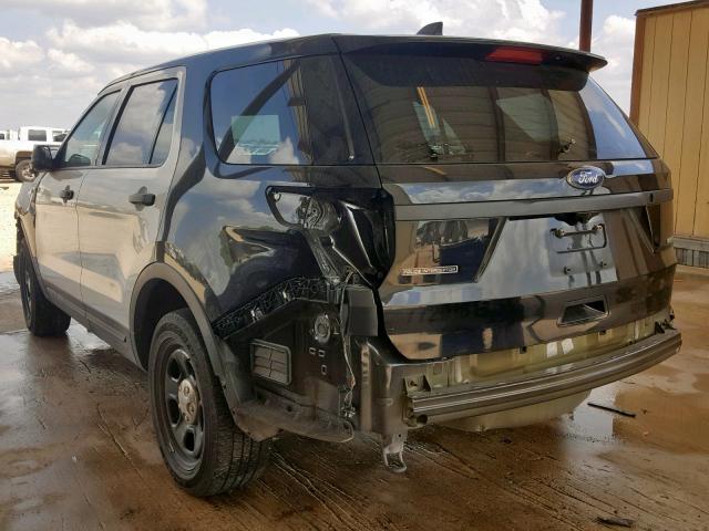 1FM5K8AR9JGA72198 - 2018 FORD EXPLORER P TWO TONE photo 3