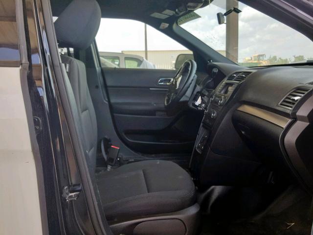 1FM5K8AR9JGA72198 - 2018 FORD EXPLORER P TWO TONE photo 5