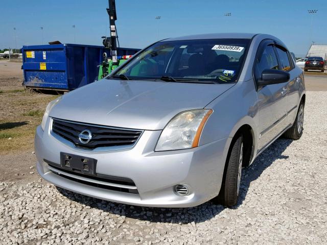 3N1AB6AP5BL710890 - 2011 NISSAN SENTRA 2.0 SILVER photo 2