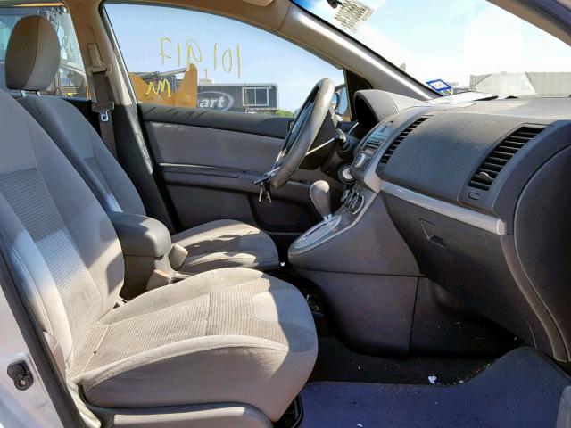 3N1AB6AP5BL710890 - 2011 NISSAN SENTRA 2.0 SILVER photo 5