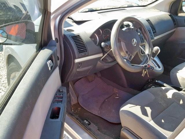 3N1AB6AP5BL710890 - 2011 NISSAN SENTRA 2.0 SILVER photo 9