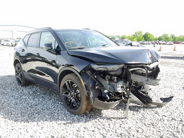 3GNKBHRS5KS628290 - 2019 CHEVROLET BLAZER LT BLACK photo 1