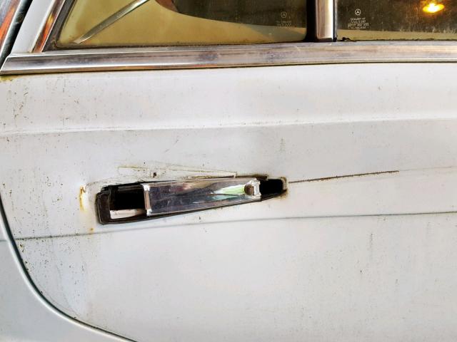 11603312034278 - 1975 MERCEDES-BENZ 450SEL WHITE photo 9