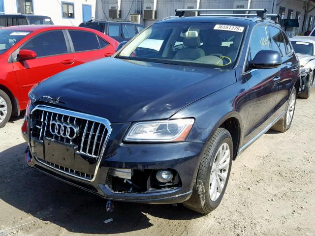 WA1L2AFP4GA120593 - 2016 AUDI Q5 PREMIUM BLUE photo 2