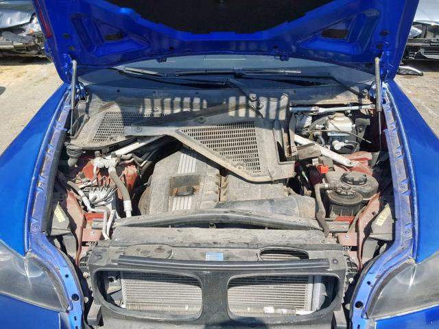 5UXFG43539L221896 - 2009 BMW X6 XDRIVE3 Blau Foto 7