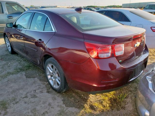 1G11C5SL7FF329440 - 2015 CHEVROLET MALIBU 1LT წითელი ფოტო 3