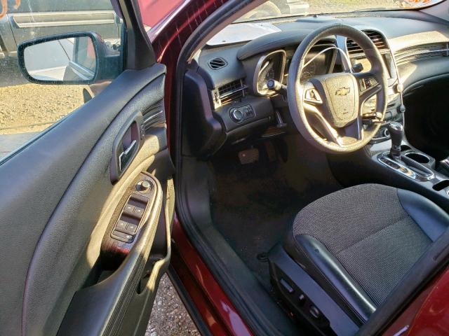 1G11C5SL7FF329440 - 2015 CHEVROLET MALIBU 1LT წითელი ფოტო 9