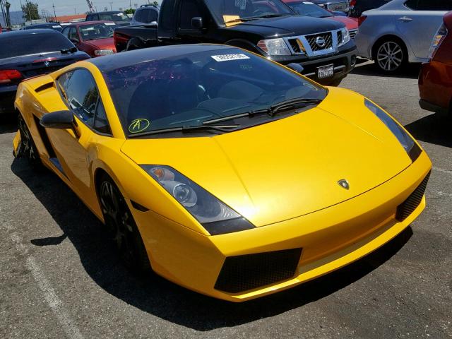 ZHWGU12T16LA02972 - 2006 LAMBORGHINI GALLARDO YELLOW photo 1