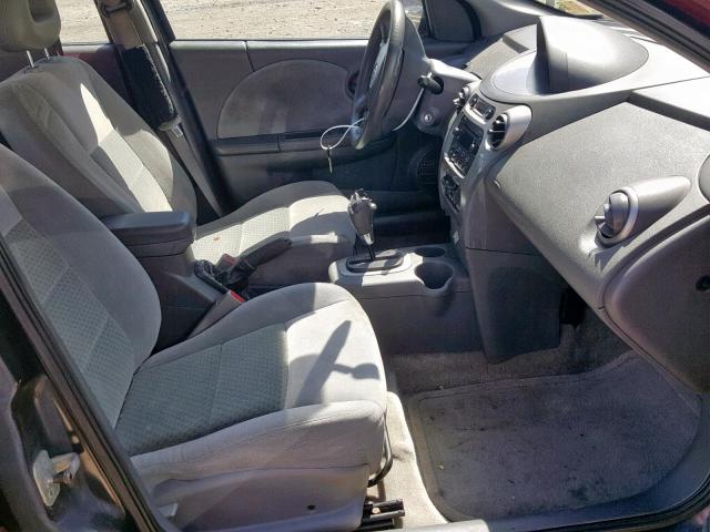 1G8AL52F05Z120985 - 2005 SATURN ION LEVEL RED photo 5
