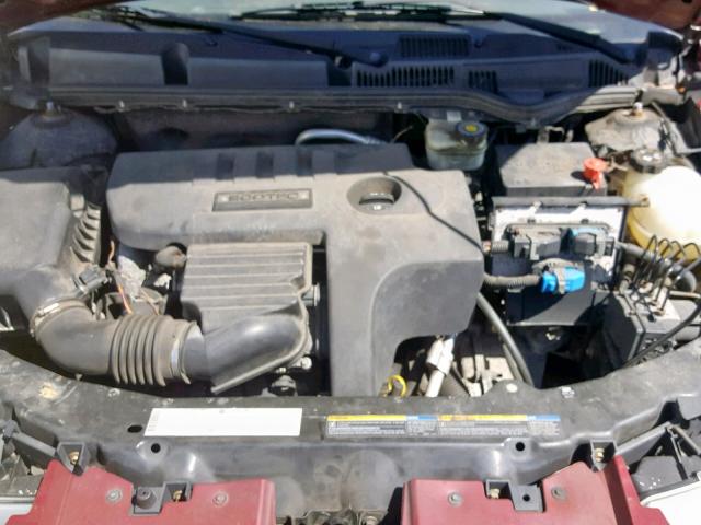 1G8AL52F05Z120985 - 2005 SATURN ION LEVEL RED photo 7