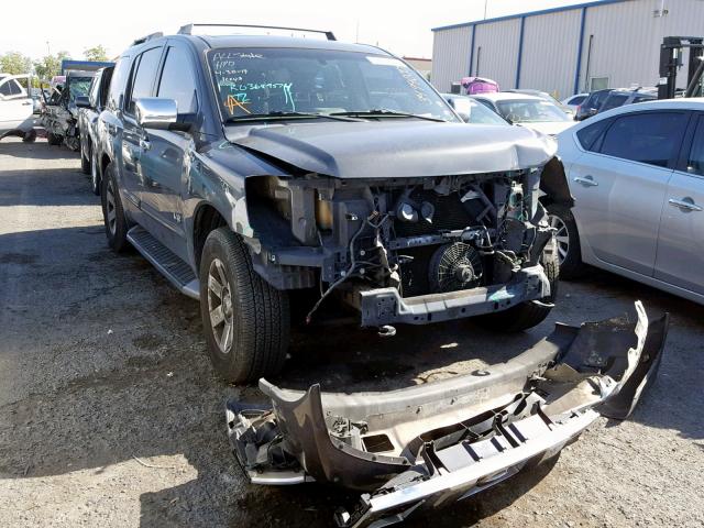 5N1AA08B45N729535 - 2005 NISSAN ARMADA SE GRAY photo 1