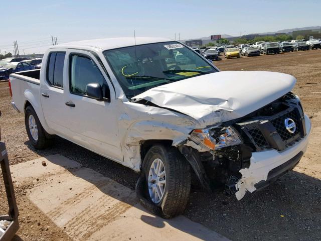 1N6AD0ER2KN734612 - 2019 NISSAN FRONTIER S WHITE photo 1