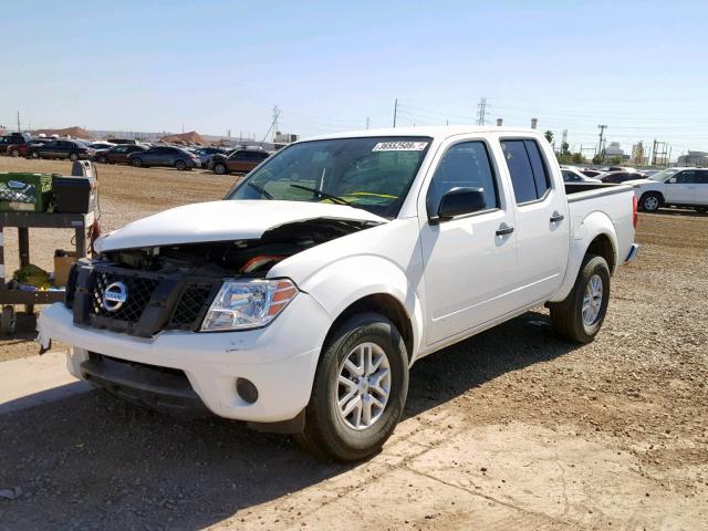 1N6AD0ER2KN734612 - 2019 NISSAN FRONTIER S WHITE photo 2