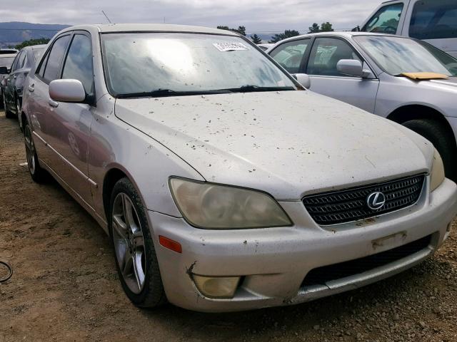 JTHBD192420048545 - 2002 LEXUS IS 300 SILVER photo 1