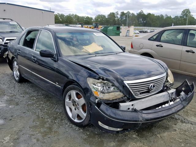 JTHBN36FX40146238 - 2004 LEXUS LS 430 BLACK photo 1