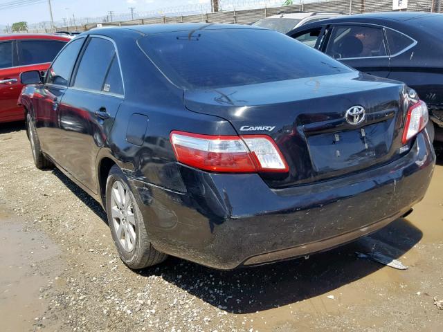 4T1BB46K59U081694 - 2009 TOYOTA CAMRY HYBR BLACK photo 3