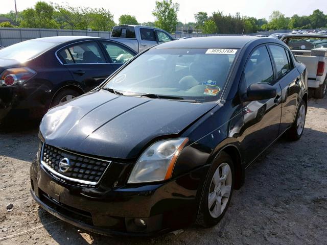 3N1AB61E97L664986 - 2007 NISSAN SENTRA 2.0 BLACK photo 2