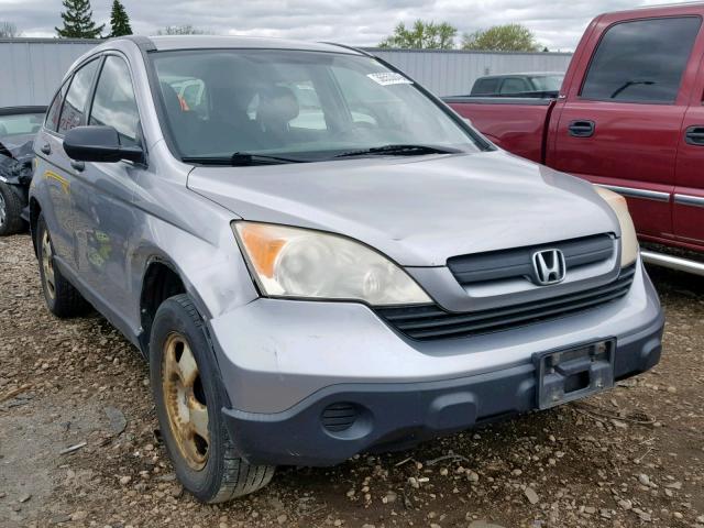 JHLRE383X7C022009 - 2007 HONDA CR-V LX SILVER photo 1