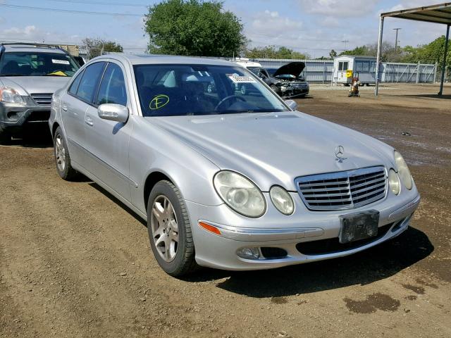 WDBUF65J64A533134 - 2004 MERCEDES-BENZ E 320 SILVER photo 1