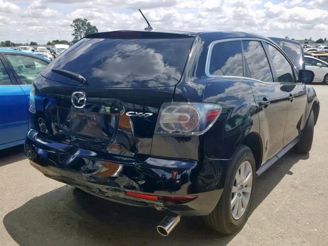 JM3ER2BM6C0413799 - 2012 MAZDA CX-7 BLACK photo 4