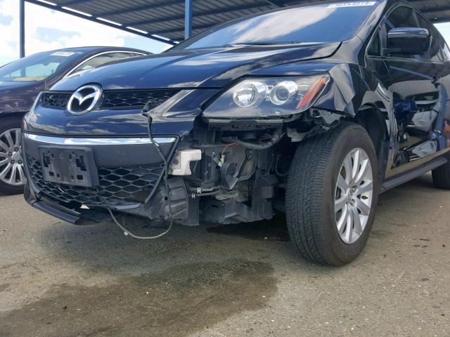 JM3ER2BM6C0413799 - 2012 MAZDA CX-7 BLACK photo 9