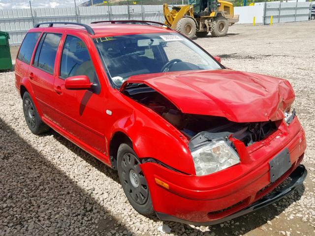 WVWRK61J83W455028 - 2003 VOLKSWAGEN JETTA GL RED photo 1