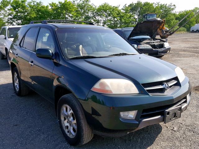 2HNYD18651H503603 - 2001 ACURA MDX TOURIN GREEN photo 1